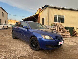 2007 Mazda 3 I (BK) Рестайлинг, синий, 445000 рублей, вид 2