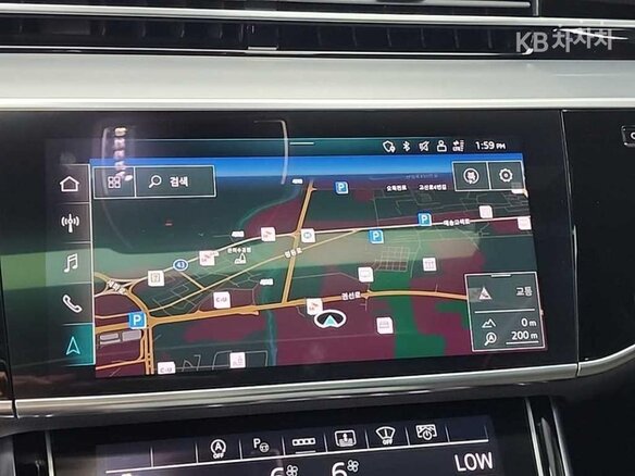 2023 Audi A8 50 TDI IV (D5) Рестайлинг, чёрный - вид 16