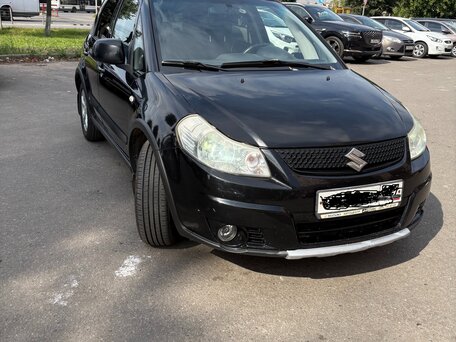 2010 Suzuki SX4 I (Classic) Рестайлинг, чёрный, 800000 рублей, вид 2