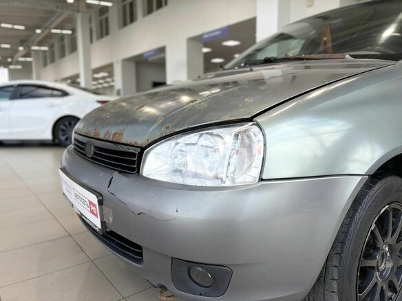 2010 Lada (ВАЗ) Kalina I, серый - вид 10