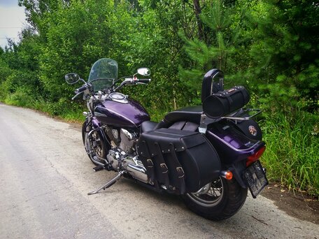 2000 Yamaha XVS1100, синий, 550000 рублей, вид 1