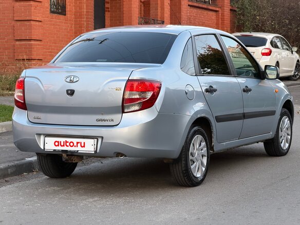 2012 Lada (ВАЗ) Granta I, голубой - вид 5