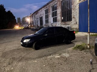 2014 Lada (ВАЗ) Granta I, чёрный, 300000 рублей, вид 2