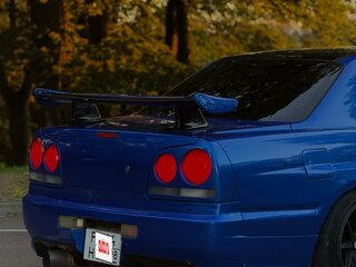 1998 Nissan Skyline X (R34), синий, 1000000 рублей, вид 4