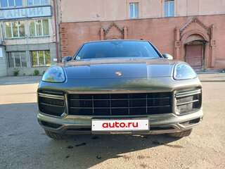 2021 Porsche Cayenne Turbo III, серый, 10600000 рублей, вид 4