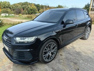 2018 Audi Q7 II (4M), чёрный, 5200000 рублей, вид 1