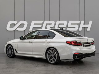 2020 BMW 5 серии 520d VII (G30/G31/G38), белый, 5150000 рублей, вид 2