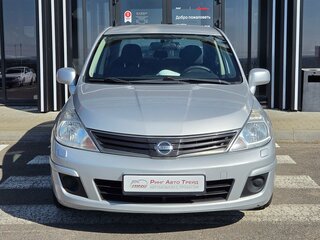 2010 Nissan Tiida I Рестайлинг, серебристый, 730000 рублей, вид 2