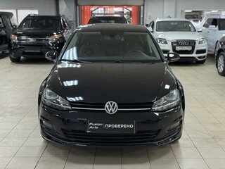2014 Volkswagen Golf VII, чёрный, 895000 рублей, вид 2
