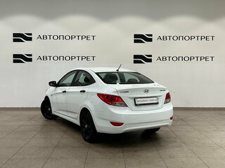 2012 Hyundai Solaris I, белый, 599000 рублей, вид 3