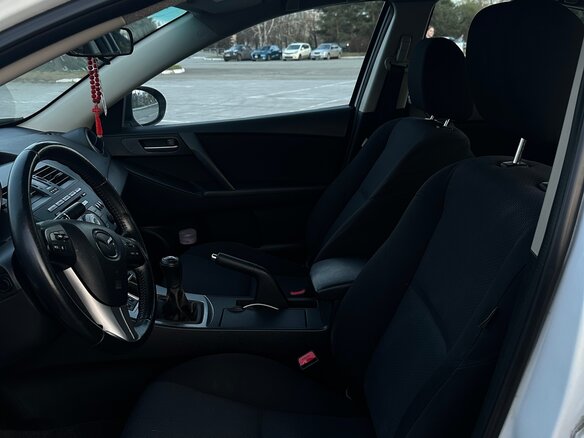 2010 Mazda 3 II (BL), белый, 720000 рублей - вид 7