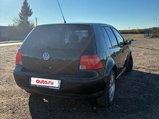 1999 Volkswagen Golf IV, чёрный, 280000 рублей, вид 5