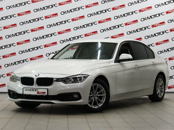 2017 BMW 3 серии 320i VI (F3x) Рестайлинг, белый, 1795170 рублей