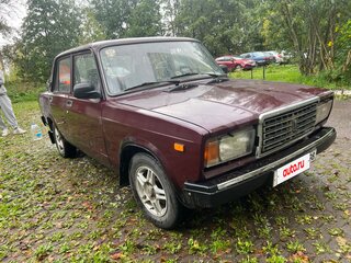 2008 Lada (ВАЗ) 2107, пурпурный, 135000 рублей, вид 3