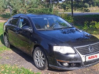2007 Volkswagen Passat B6, чёрный, 370000 рублей, вид 3