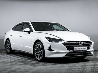 2021 Hyundai Sonata VIII (DN8), белый, 1971600 рублей, вид 3