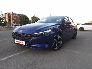2022 Hyundai Elantra VII (CN7), синий, 1870000 рублей, вид 5