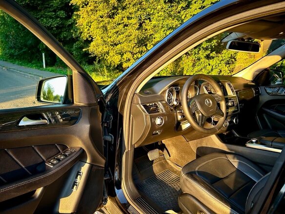 2015 Mercedes-Benz GL-Класс 350 II (X166), чёрный, 2800000 рублей - вид 6