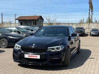 2019 BMW 5 серии 530d xDrive VII (G30/G31/G38), чёрный, 5150000 рублей, вид 5