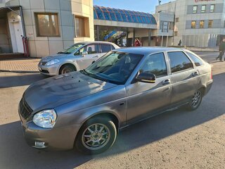 2008 Lada (ВАЗ) Priora I, серый, 310000 рублей, вид 1