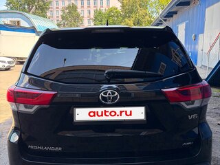 2017 Toyota Highlander III (XU50) Рестайлинг, чёрный, 2550000 рублей, вид 2