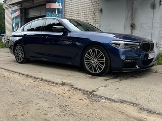 2018 BMW 5 серии 530d xDrive VII (G30/G31/G38), синий, 4490000 рублей, вид 5