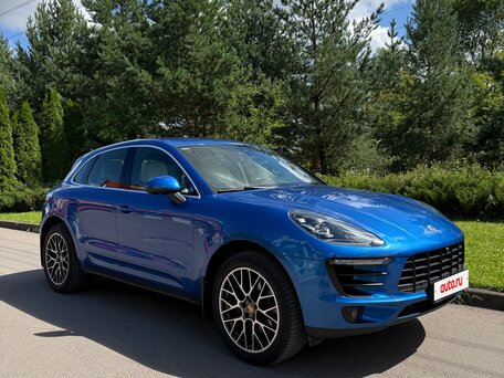 2017 Porsche Macan I, синий, 4090000 рублей, вид 3
