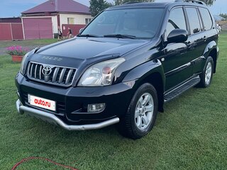 2008 Toyota Land Cruiser Prado 4-speed 120 Series Рестайлинг, чёрный, 2400000 рублей, вид 1