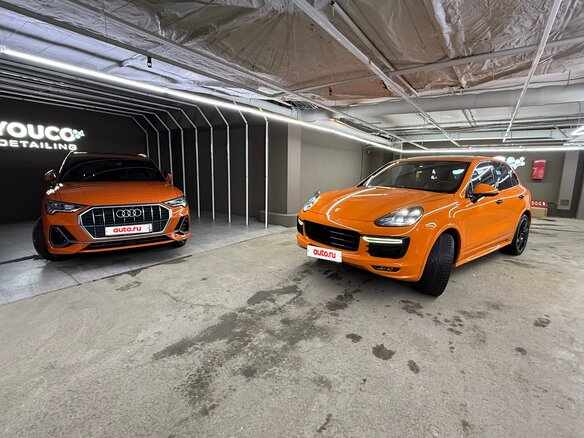 2016 Porsche Cayenne GTS II Рестайлинг (958), оранжевый, 4200000 рублей - вид 2