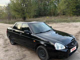 2009 Lada (ВАЗ) Priora I, чёрный, 420000 рублей, вид 3
