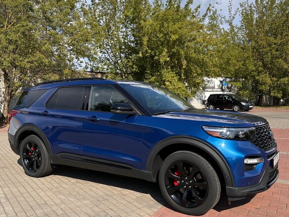 2021 Ford Explorer VI, синий, 2970000 рублей - вид 7