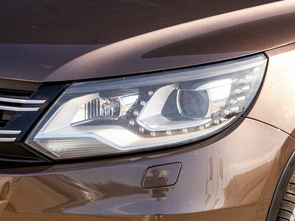 2014 Volkswagen Tiguan I Рестайлинг, коричневый - вид 10