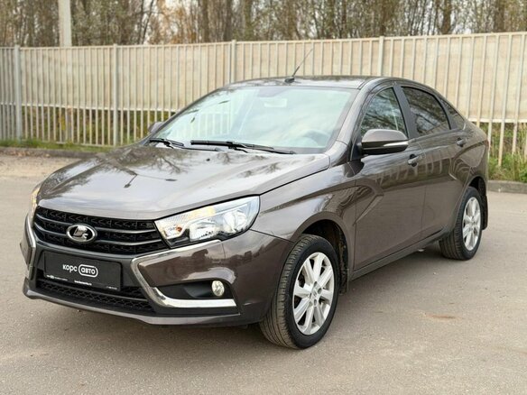 2021 Lada (ВАЗ) Vesta I, коричневый, 1037000 рублей - вид 2