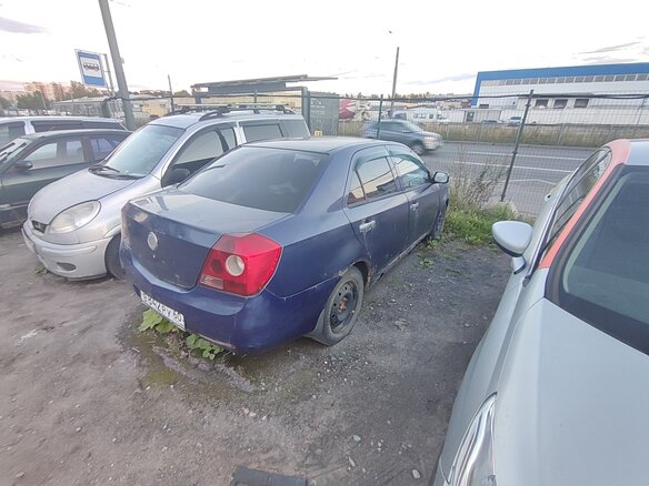 2008 Geely MK I, синий - вид 3
