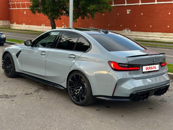 2022 BMW M3 Competition Package VI (G80), серый - вид 5