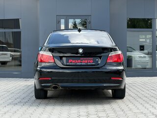 2008 BMW 5 серии 520d V (E60/E61) Рестайлинг, чёрный, 1350000 рублей, вид 5