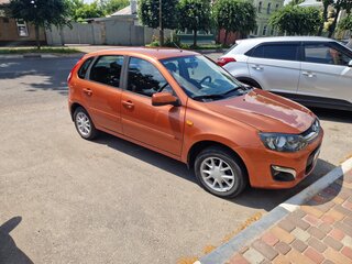 2013 Lada (ВАЗ) Kalina II, оранжевый, 660000 рублей, вид 2