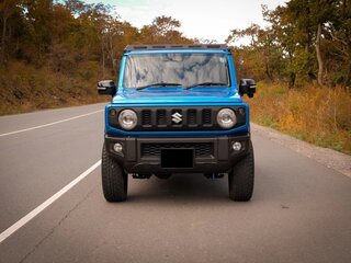 2021 Suzuki Jimny Kei car IV, синий, 1100000 рублей, вид 1