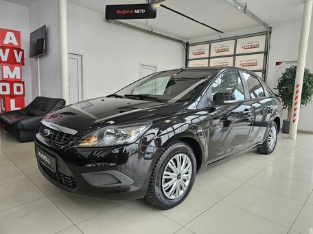 2010 Ford Focus II Рестайлинг, чёрный, 865000 рублей, вид 1