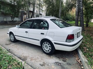 1999 Toyota Tercel V (L50) Рестайлинг, белый, 319000 рублей, вид 2