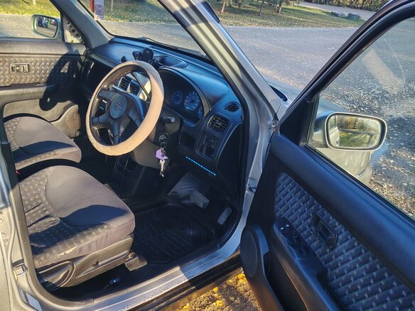 1998 Nissan Cube I (Z10), серый, 185000 рублей - вид 6