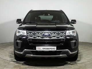 2019 Ford Explorer V Рестайлинг 2, чёрный, 2399777 рублей, вид 2