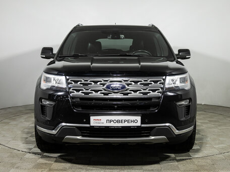 2019 Ford Explorer V Рестайлинг 2, чёрный, 2399777 рублей, вид 2