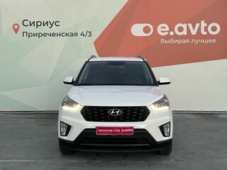 2021 Hyundai Creta I Рестайлинг, белый, 1890000 рублей, вид 2