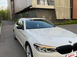 2019 BMW 5 серии 520d xDrive VII (G30/G31/G38), белый, 3800000 рублей, вид 2