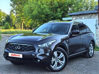 2010 Infiniti FX37 II (S51), коричневый, 1990000 рублей, вид 1