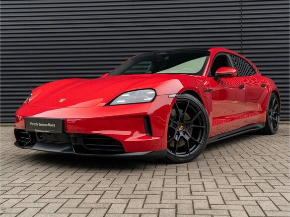 2026 Porsche Taycan GTS Sport Turismo I Рестайлинг, красный
