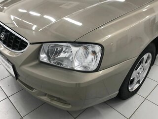 2008 Hyundai Accent ТагАЗ II, бежевый, 530000 рублей, вид 5