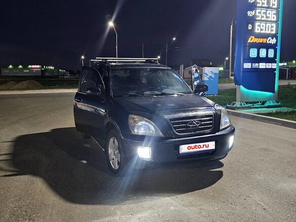 2009 Chery Tiggo (T11) I, синий - вид 3