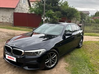 2018 BMW 5 серии 520d xDrive VII (G30/G31/G38), чёрный, 2990000 рублей, вид 2